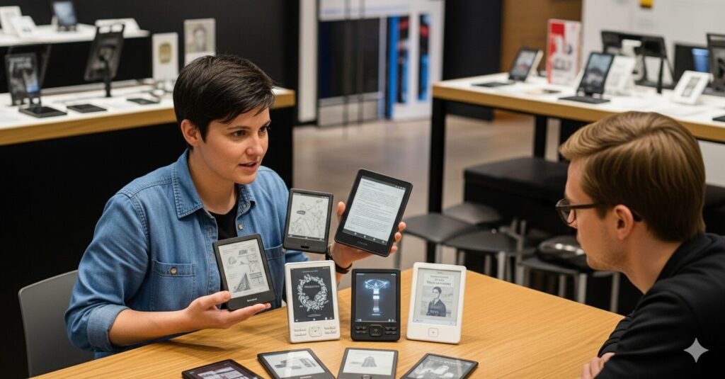 Kindle電子書籍リーダーにはいくつか種類があります