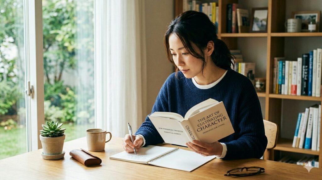 誠実な人格こそが、ビジネスの持続的な成功と豊かな人間関係を築く土台となる。